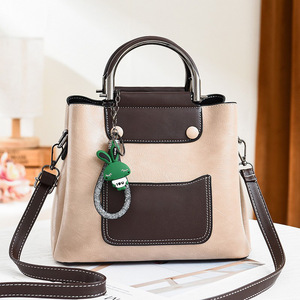 Sac à dos de haute qualité en PU, forme oreiller, pour femmes et lycéennes, style vintage, fermeture éclair, vente en gros - Product Image 4