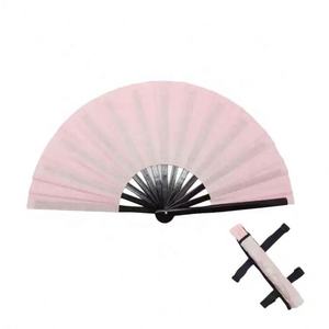 NEW Large Rave 33CM <b>Folding</b> Clack <b>Hand</b> <b>Fan</b> With Holster <b>Fan</b> Holder Fabric Case Bag Holster With <b>Fan</b> - Product Image 3