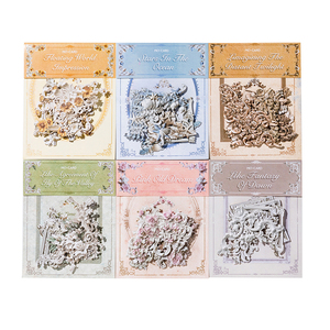 <span class=keywords><strong>20</strong></span> Piezas de Esquinas Decorativas Vintage para Álbumes de Recortes, Suministros para Scrapbooking, Esquinas de Encaje en Relieve para <span class=keywords><strong>Fotos</strong></span>, para Álbumes de Recortes y Diarios - Product Image 2