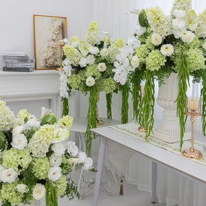 Bola <span class=keywords><strong>de</strong></span> Flores Artificiales <span class=keywords><strong>de</strong></span> Seda Ecológica <span class=keywords><strong>de</strong></span> 12 Pulgadas, Decoración para Centro <span class=keywords><strong>de</strong></span> Mesa <span class=keywords><strong>de</strong></span> Boda, para Recepción en Iglesia, Lujo Accesible - Product Image 2