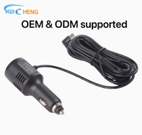 Cargador de Coche DC a DC, Adaptador de Encendedor de Cigarrillos, Mini USB para Cámara de Coche, DVR, Navegación GPS, 5V 3A, Cargador de Coche Dual USB