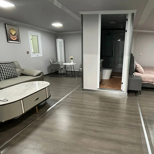 Extension d'assemblage à bas prix de 20 pieds 40 pieds bâtiment villa préfabriqué maison en conteneur maisons préfabriquées conteneur extensible - Product Image 4