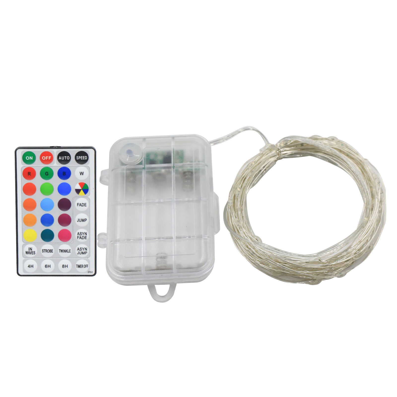 Chengxuan Umgarnt Outdoor Christmas LED Lights with Wireless Control IP44 10m - Festive Holiday Deco