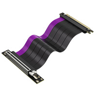 Câble d'extension de carte vidéo TEUCER GP-16 PCI-E 4.0 X16 blindé, montage à 90°, GPU flexible, 20 cm, 120 % SRGB, en stock