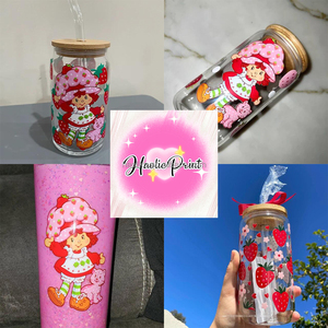 Venta al por Mayor de Más de 8000 Diseños de Transfers Envolventes UV DTF de Alta Calidad para Vasos Libbey de 40oz, 20oz y 16oz, Impresión para Latas de Vidrio con Dibujos Animados, Envolturas UV DTF para Tazas - Product Image 5