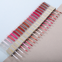 Brillant à lèvres de haute qualité personnalisé et de marque privée brillant à lèvres en vrac gloss végétalien repulpant à paillettes
