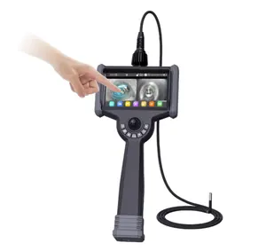 INDUSTRIAL ENDOSCOPE FHD Touch Industrial Endoscope 360 degree steering 0.95mm~6mm Various probe Optical fiber lighting