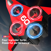 Nouveau drone RC en plastique tendance 2026, vol stationnaire intelligent, 3 vitesses, rotation à 360°, survol, décollage et atterrissage en un clic, jouets télécommandés