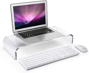 VONVIK Acryl Laptop Computer Stand Schreibtisch Monitor Stand Riser für Home Office Business