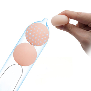 Préservatifs à billes pour pénis masculin, réutilisables, manchon pour pénis et testicules - Product Image 2