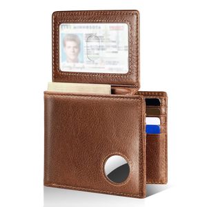 Urban Minimalist <b>Leather</b> <b>Wallet</b> Men's Genuine Cowhide RFID Blocking Brown Spring 2024 - Product Image 1