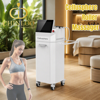 Appareil de physiothérapie Chinloo pour la préservation de la santé, installation pratique, machine de massage à rouleaux rotatifs Cellusphere à 360 degrés