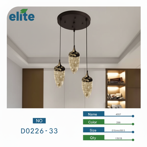 Moderno elegante lampada a sospensione calda bianco LED soffitto per la decorazione della casa 3000K ovale/rettangolo per camere ristoranti alberghi - Product Image 1