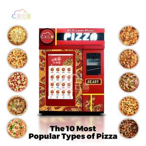 Distributeur automatique de pizzas surgelées entièrement robotisé, directement de l'usine, construction en métal/acrylique/plastique, capacité de 72 pièces, haute performance - Product Image 6