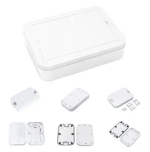 ABS ASA UL94HB UVProtect montaje en poste GPS Track Lorawan Gateway IOT Sensor carcasa exterior Ip67 Caja impermeable de plástico