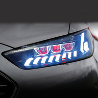 Bombilla LED para Faro Delantero de Ford Fusion, Lente de Proyector de Xenón, 2013 2014 2015 2016, Mondeo, Luz de Señalización, Faro Delantero LED DRL