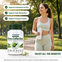 Comprimés d'extrait de café vert pur SPL OEM, complément minceur, détoxifiant et purifiant