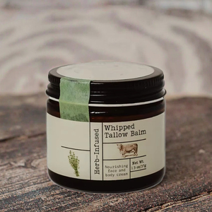 Balsamo Naturale al Sego di Manzo Montato con Etichetta Privata, 100% Naturale e Biologico da Bovini Alimentati a Erba, per Viso e Corpo - Product Image 1