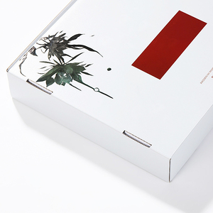 Caja de avión de aire simple personalizada, caja de cartón corrugado de color expreso de comercio electrónico 3 + 1, caja de embalaje de ropa grande, lote pequeño - Product Image 6