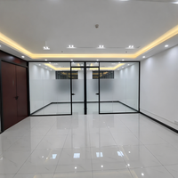 Cloison modulaire intégrée polyvalente Versatile-Tech 120 mm : Mur acoustique anti-impact avec cadre en aluminium de 50 mm pour tout chantier de grande envergure