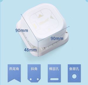 NUEVO 4 en 1 Tag Punch Corner Rounder Cutter punzones de papel para Scrapbooking Card para DIY <span class=keywords><strong>Paper</strong></span> Card Photo Card Making Supplies - Product Image 3