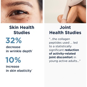 Collagène en poudre pour tout le corps, collagène hydrolysé, 390 g, complément alimentaire pour adultes, complément de collagène pour tout le corps - Product Image 5