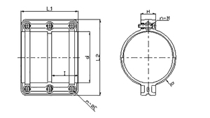 Acoplamiento de doble retención transparente, acoplador de ajuste de tubería de Pvc, Upvc - Product Image 5