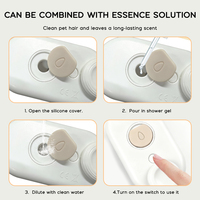 Nouvelle brosse pour animaux de compagnie 3-en-1 brosse à la vapeur toilettage peigne de Massage des cheveux auto-nettoyant épilateur Spray vapeur brosse à cheveux
