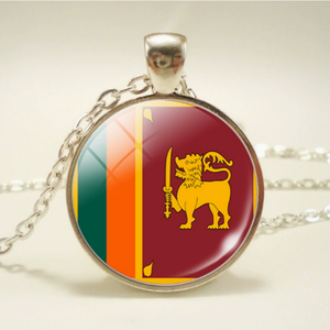Collier drapeau Sierra Leone accrocheur, Série Drapeaux des pays du monde, Collier Time Gem, Accessoires pour adultes, Souvenir - Product Image 6