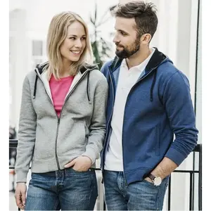 Sweat à capuche classique FELPA, fermeture éclair intégrale, 300 g/m - Product Image 1