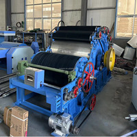 Machine à carder la laine FB-186 de fabrication professionnelle, neuve, pour usage commercial, pour cheveux purs, poils de lapin, fibres chimiques