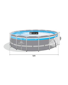 <span class=keywords><strong>Piscina</strong></span> Elevada INTEX 26730 Clearview Prism <span class=keywords><strong>Frame</strong></span> de 16' x 48\" - Product Image 3
