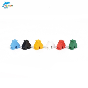 Cubes de couleur en bois de pièces de plateau colorées de conception personnalisée standard professionnelle pour jeux de société - Product Image 3