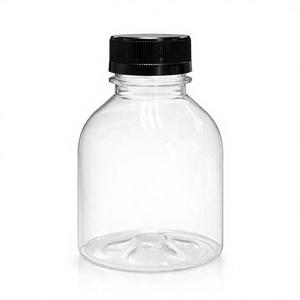 Bouteilles PET vierges de haute qualité 400 ml, transparentes, de qualité alimentaire, anti-fuite, avec bouchon à vis, pour stockage sûr de jus, thé, smoothies, usage industriel - Product Image 1