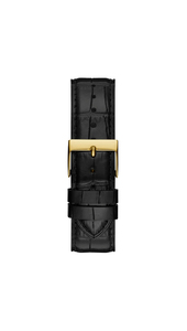 <span class=keywords><strong>Reloj</strong></span> de lujo para <span class=keywords><strong>hombre</strong></span> en tono dorado |   Correa de Cuero Genuino |   Esfera con Diseño de Escudo |   <span class=keywords><strong>Reloj</strong></span> de Pulsera Elegante para Negocios y Uso Diario - Product Image 3