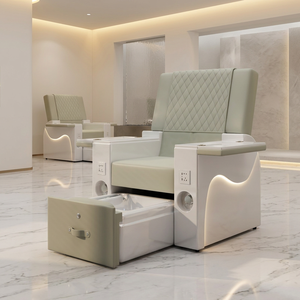 Fauteuil de pédicure professionnel, fauteuil de massage des ongles, fauteuil de beauté pour cils, fauteuil de spa pour bain de pieds, fauteuil de salon de manucure et pédicure - Product Image 1
