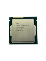 Harga grosir prosesor I7 4770 CPU generasi ke-4 Intel Core I7 4 Total Core CPU komputer 8 Total ulir