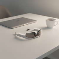 Lunettes intelligentes Bluetooth sans fil avec haut-parleur stéréo polarisé UV400 pour le sport, la randonnée, la course à pied et la plage