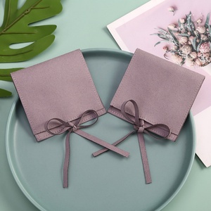 Multicolor Velvet Jewelry <b>Pouch</b> Bag with Strap New Design Packaging Envelope <b>Pouch</b> Container - Product Image 2