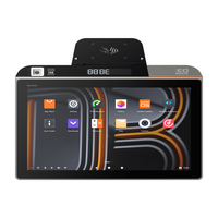 Terminal de point de vente Sunmi D3 Mini à double écran tactile, lecteur de code QR NFC, scanner de codes-barres, caisse enregistreuse pour le développement logiciel