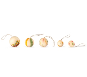 Wonder Balls Wooden Ornament Set