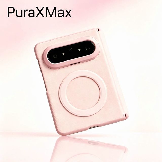 Pura X-Max Foldable Phone Case Collector's Edition Solid Color Plain Skin-Feel Leather Texture Case Wholesale