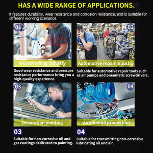 JXD <span class=keywords><strong>M</strong></span>-5H-4 <span class=keywords><strong>M</strong></span>-5H-6 SMC Kuningan Baja nirkarat logam pipa selang udara pengencang cepat sambungan konektor pneumatik komponen pas - Product Image 6