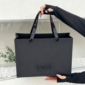 Máquina de Fabricación y Encolado de Bolsas de Papel Kraft Reciclables Ecológicas Personalizadas de Alta Calidad de Marca Propia, Embalaje Eficiente de Lujo - Product Image 1