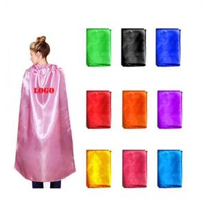 Logotipo personalizado Impreso Mujeres Hombres Superhéroe Capas Festival Promoción Regalos Superhéroe Capas Hombres Adultos Superhéroe Capas con máscara - Product Image 1