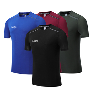 Entrega rápida Baixo MOQ Ginásio Desgaste Manga Curta Certificada Fábrica Running <span class=keywords><strong>Wear</strong></span> Secagem Rápida Alta Qualidade Desgaste Ativo - Product Image 1