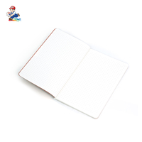 Cahier d'exercices scolaire A5 bon marché personnalisé avec couverture en papier, 200 pages, relié