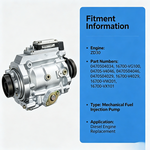 อะไหล่ทดแทนสำหรับปั๊มหัวฉีดน้ำมันเชื้อเพลิงแบบกลไก 0470504034 16700-VG100 0470504046 0470504029 16700-VW201 16700-VX101 - Product Image 5