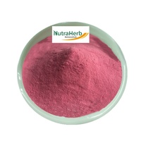 Natuurlijk Blauw Frambozen Sap Poeder Frambozen Poeder Frambozen Fruitpoeder voor Taarten en Dranken