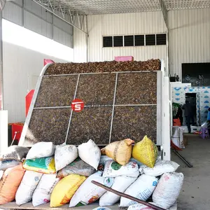 1-50 Tons Capacity Automatic Continuous Feeding Bean Nuts Seeds Drying Machine Peanut Cashew Nut Areca Nut Drying Equipment